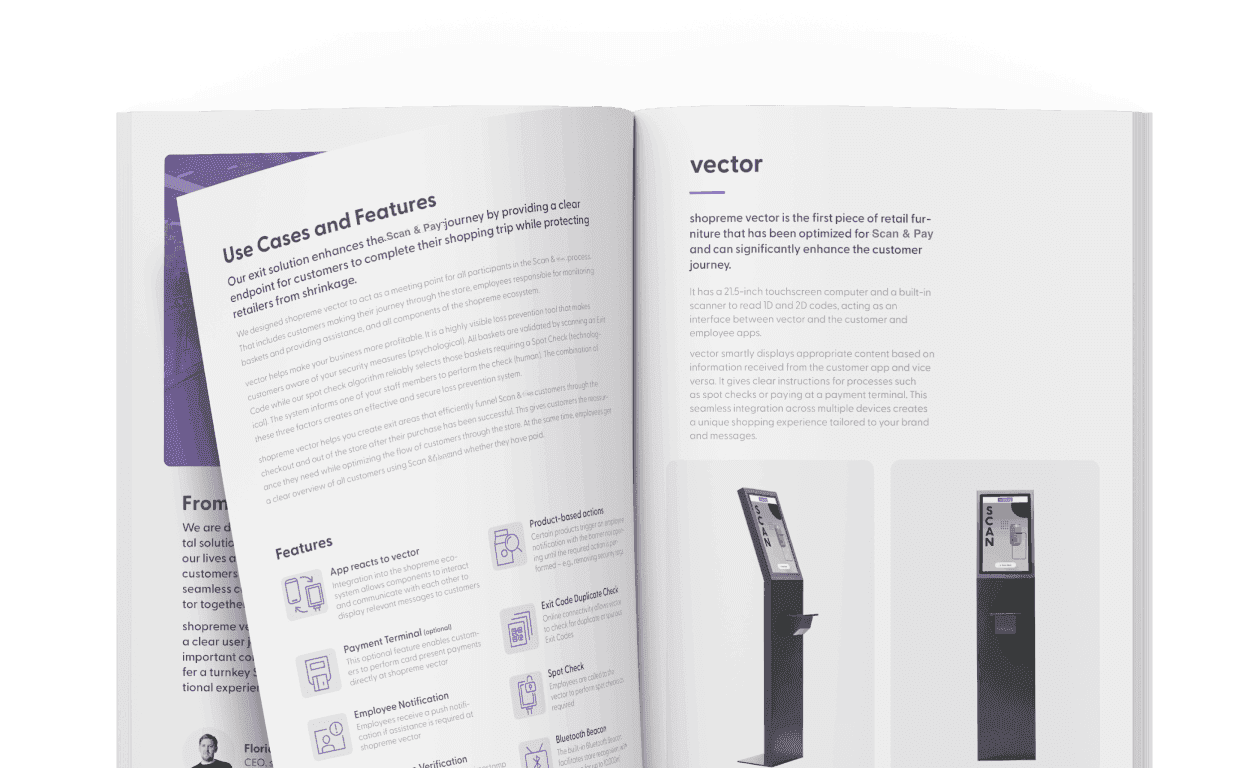 shopreme vector broschure