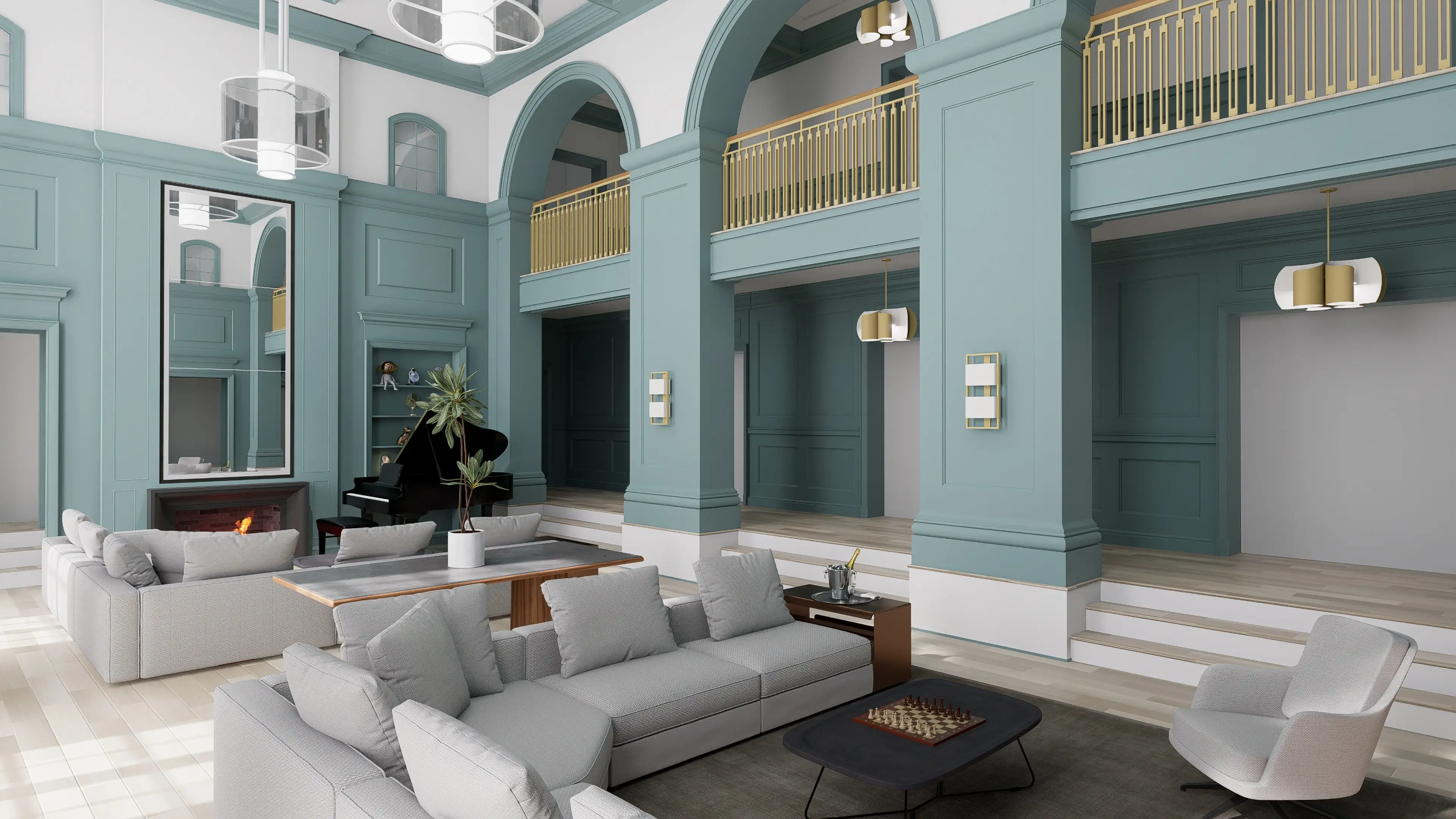 Living Room Render