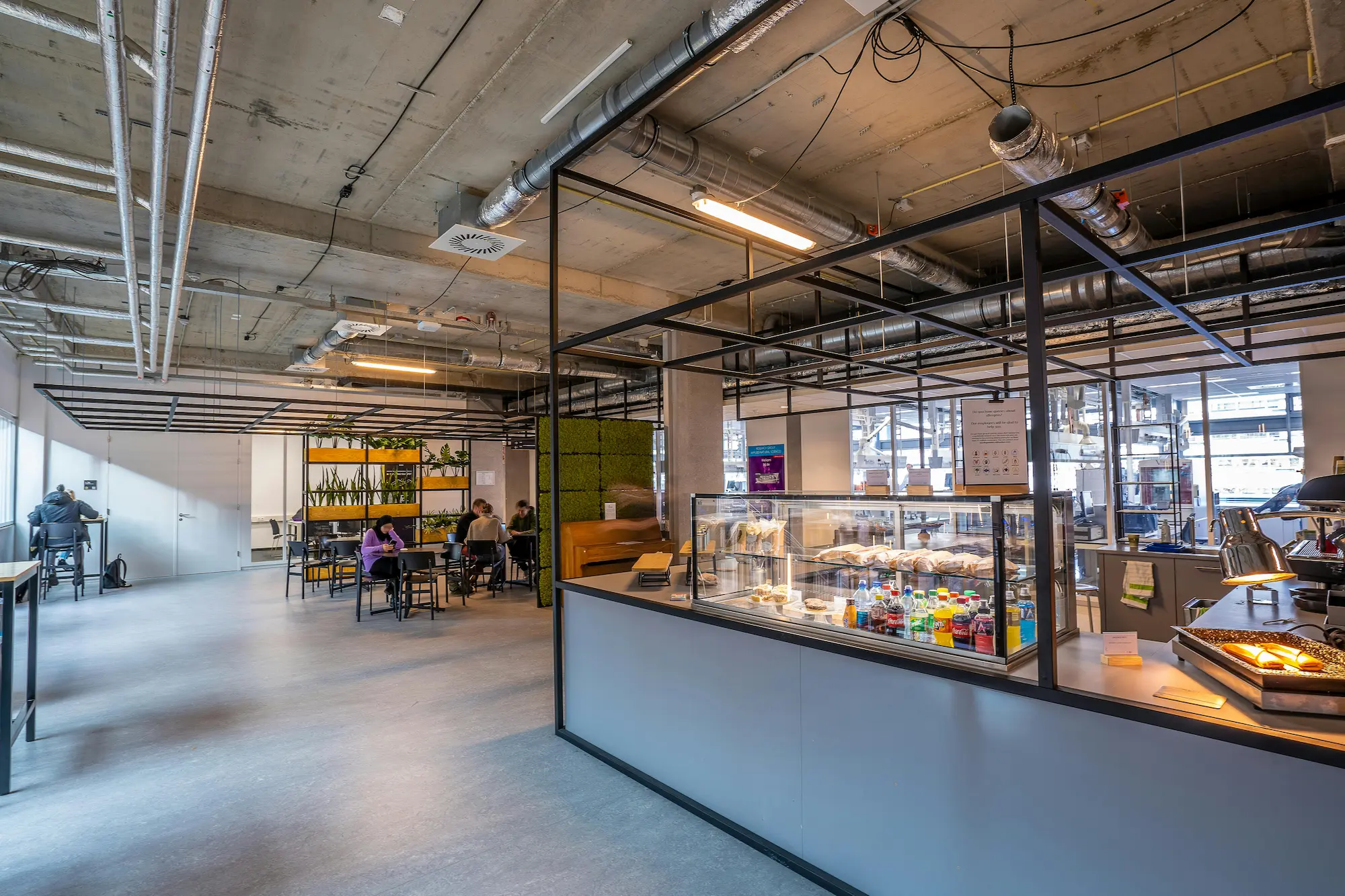 Corporate dining place