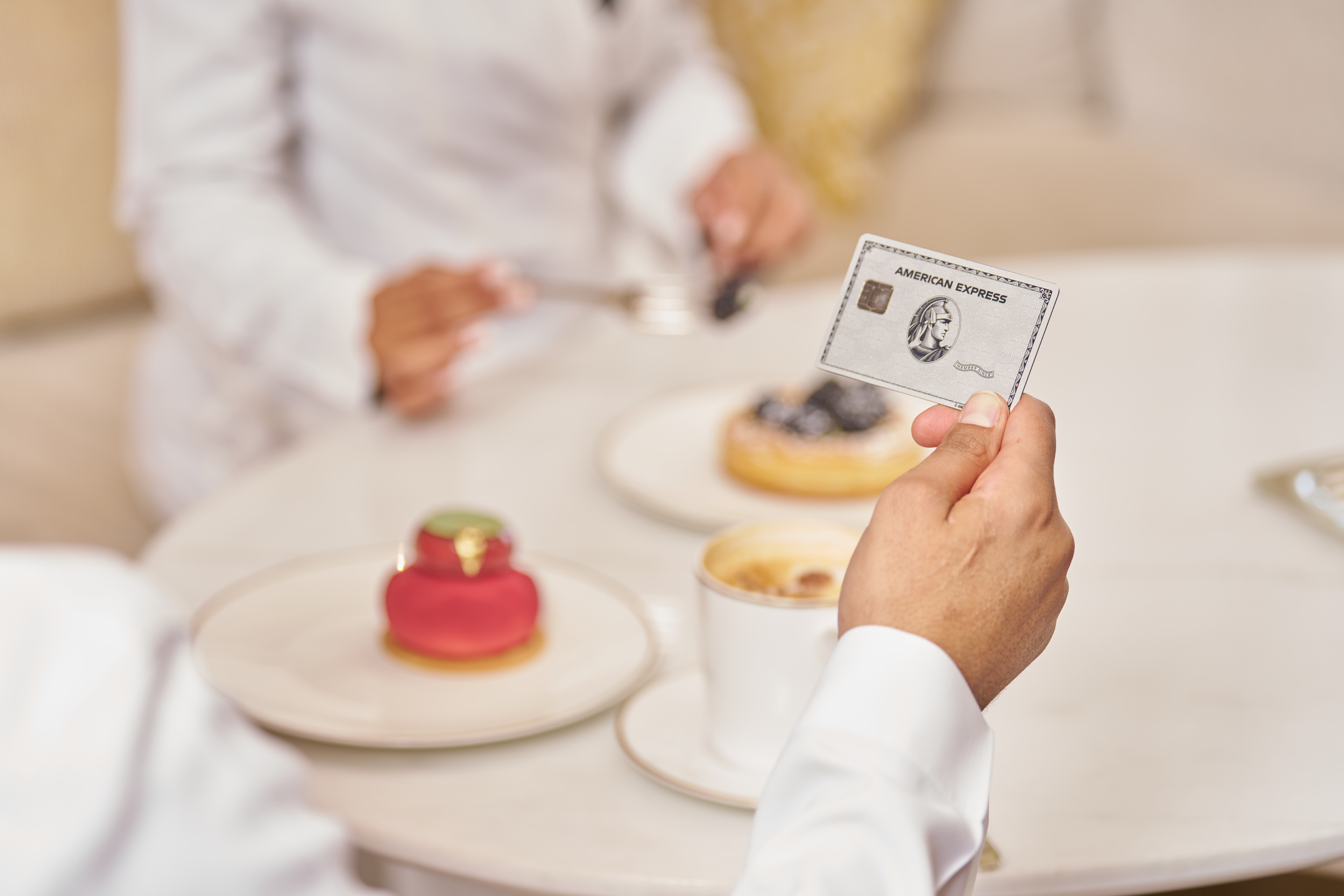 Black plastic pouch on velvet