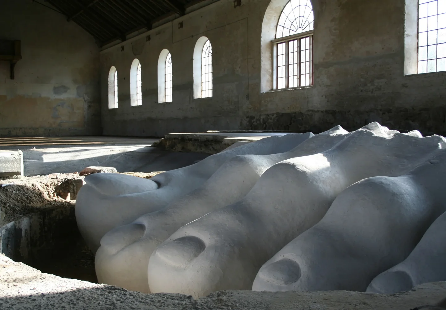 EarthdrivE. Installation view. Valdemars Slot Art Foundation. Wow Factory. Atelier Angheluta. 