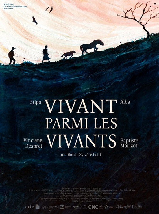 Affiche du film Vivant parmi les vivants de Sylvère Petit