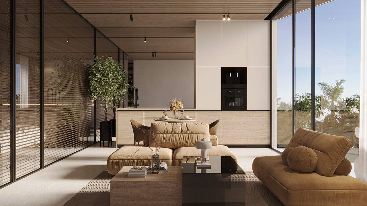 1-bedroom apartment in White Palm in Canggu