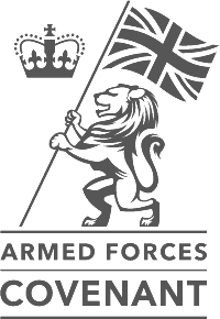 Supporting Armed Forces Covenant logo
