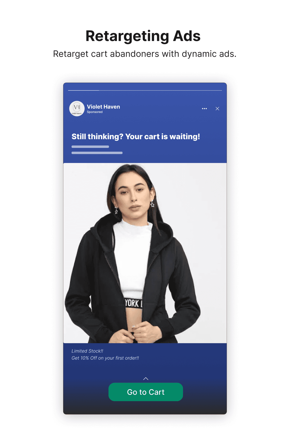 Ad Retargeting Visitor with Abandoned Cart