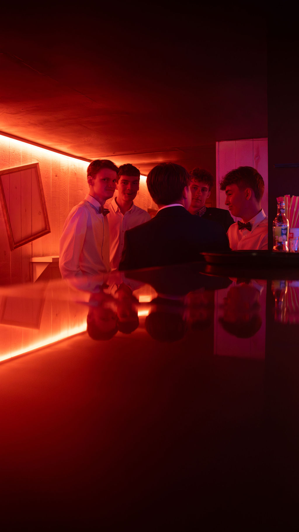Bride and groom during a wedding ceremony.