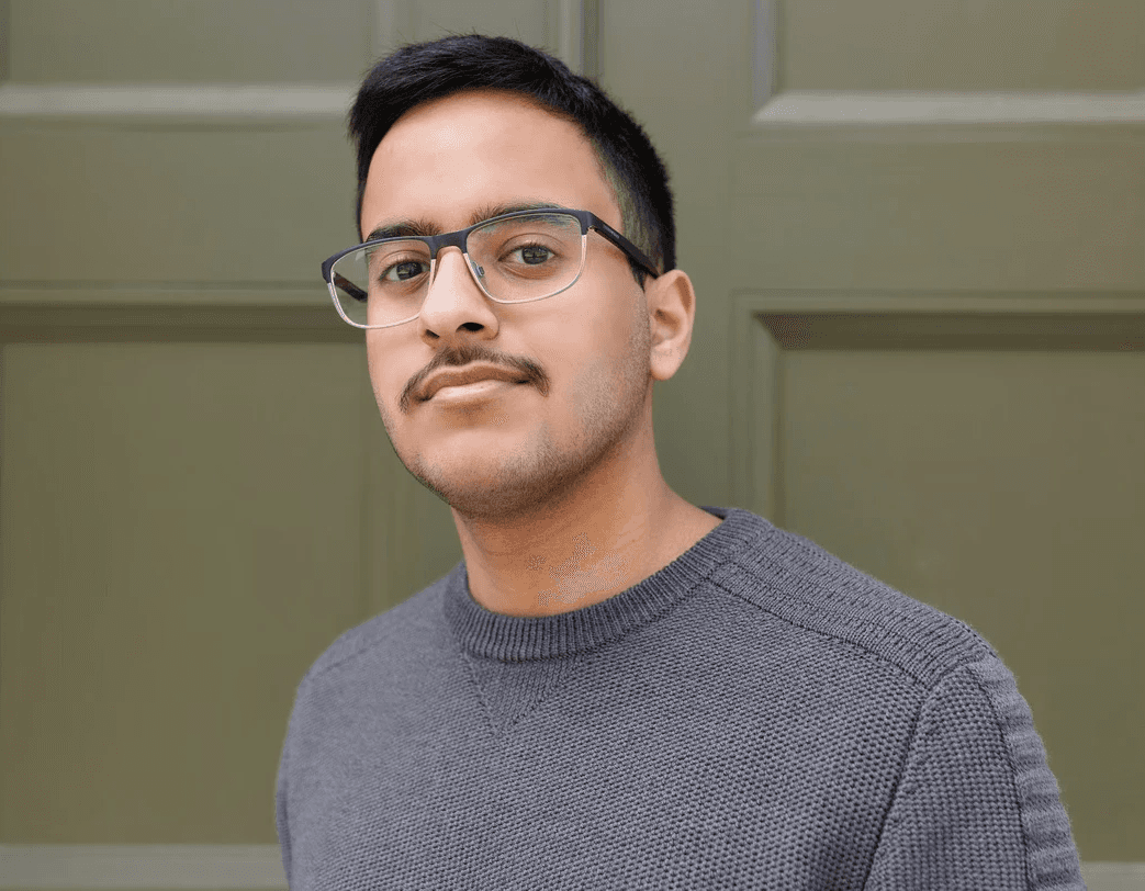 Man posing for picture