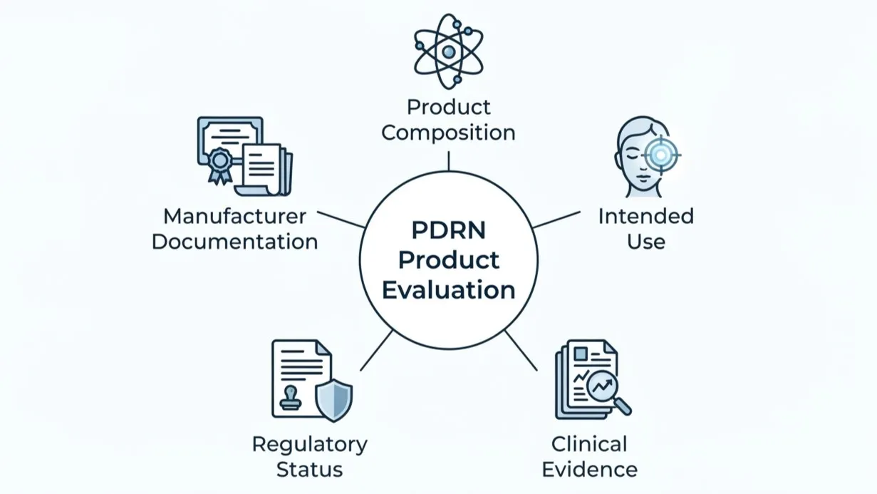 Factors clinics should evaluate before purchasing PDRN products