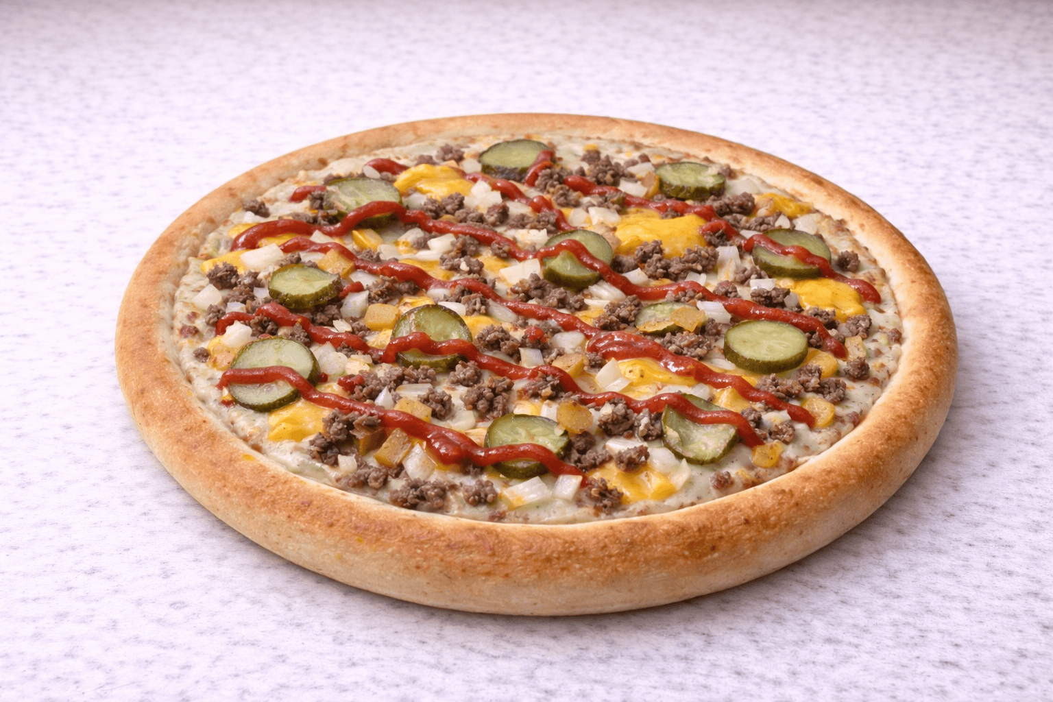 Pizza burger pizza time Ezanville