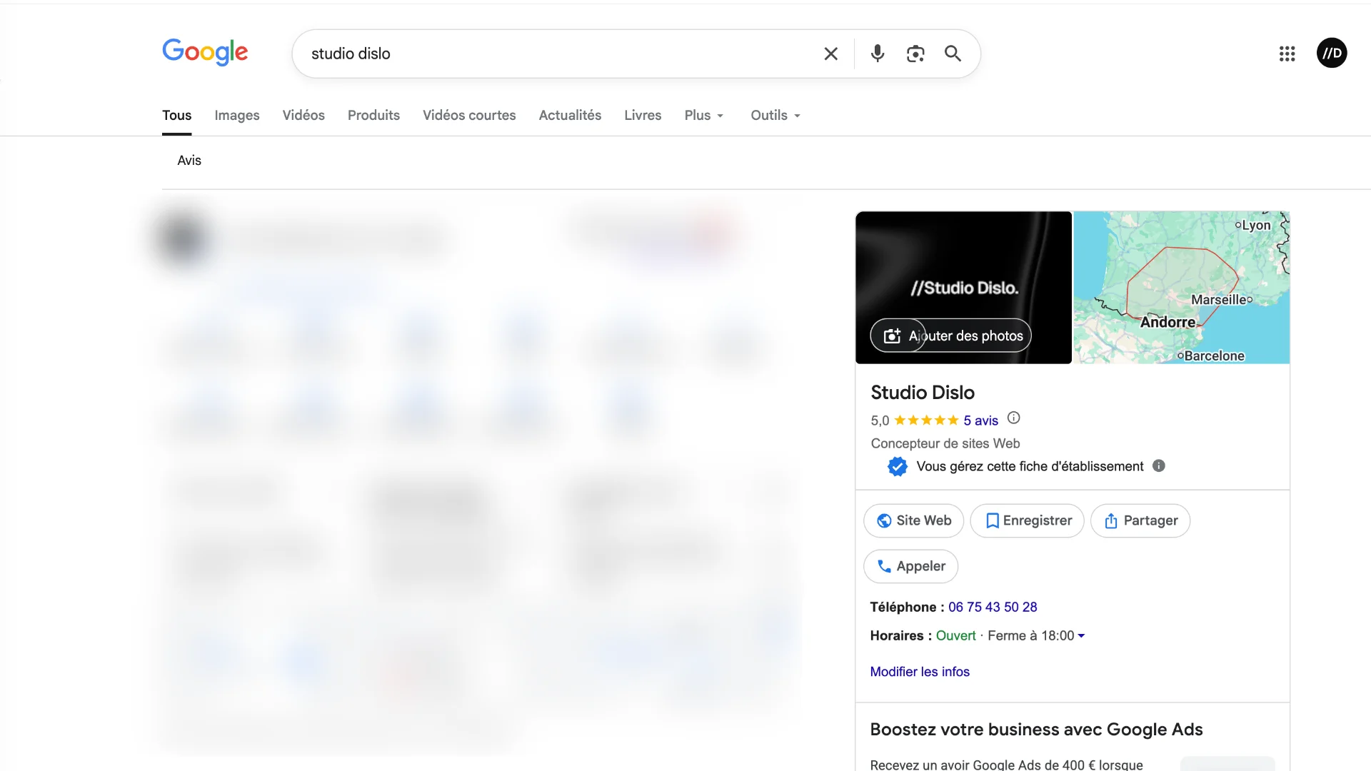 Carte SEO local et fiche Google Business Profile reliée à la stratégie de visibilité