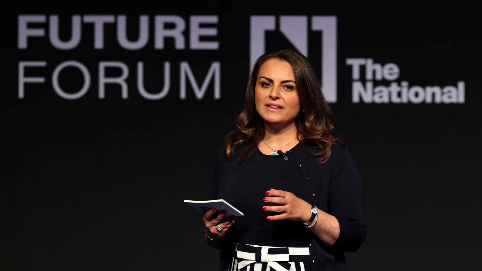 The National News Branding Logo Mic Presenter