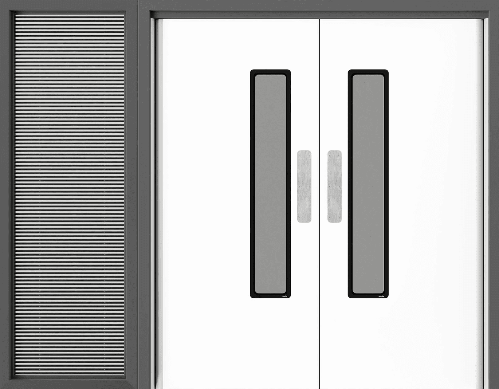 Hygidoor with Hygiscreen with integral blinds - only available in NFR