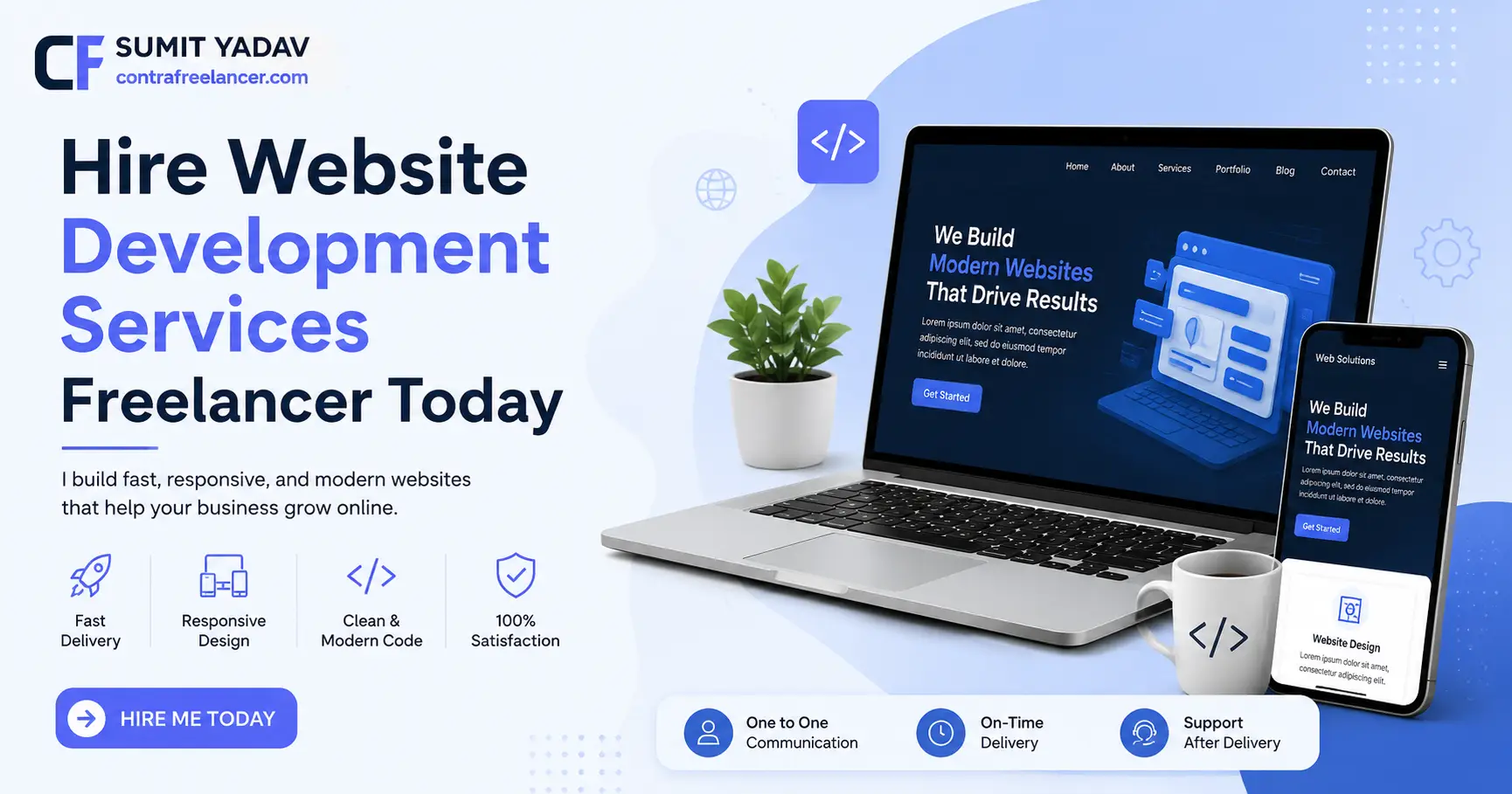 Hire Website Development Services Freelancer Today