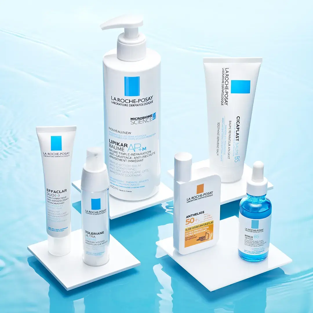 Photo shooting produits La Roche-Posay