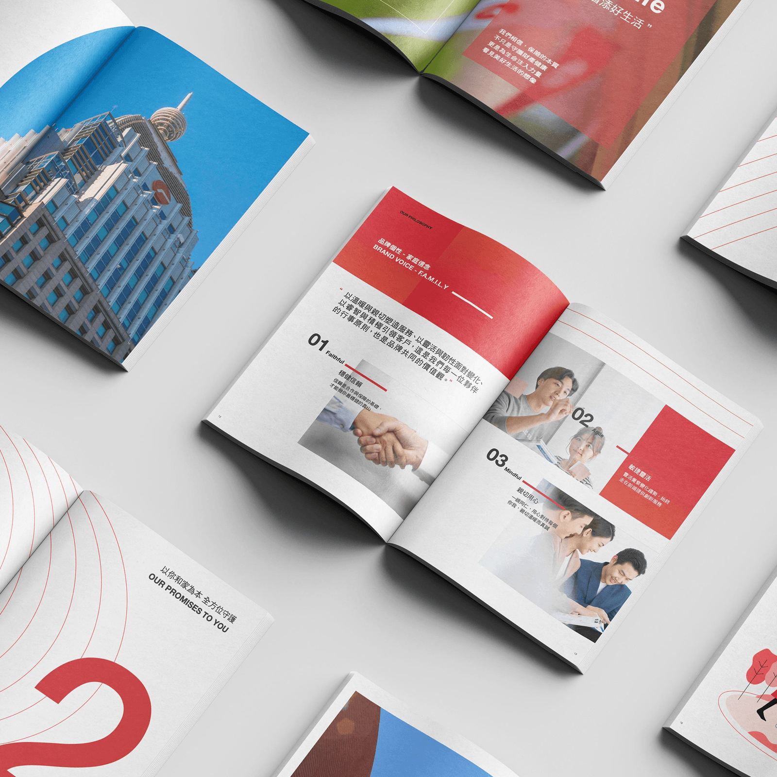 遠雄人壽品牌書 (Brand Book) 編排設計