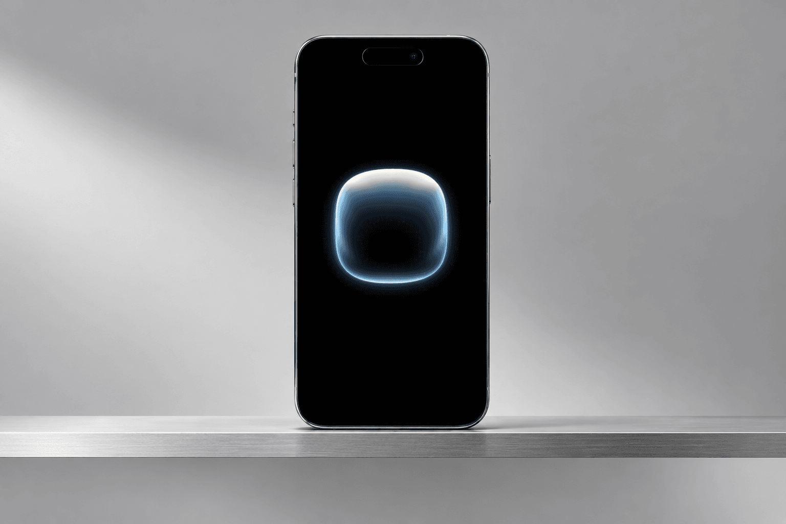 soft square wallpaper on the iphone mockup