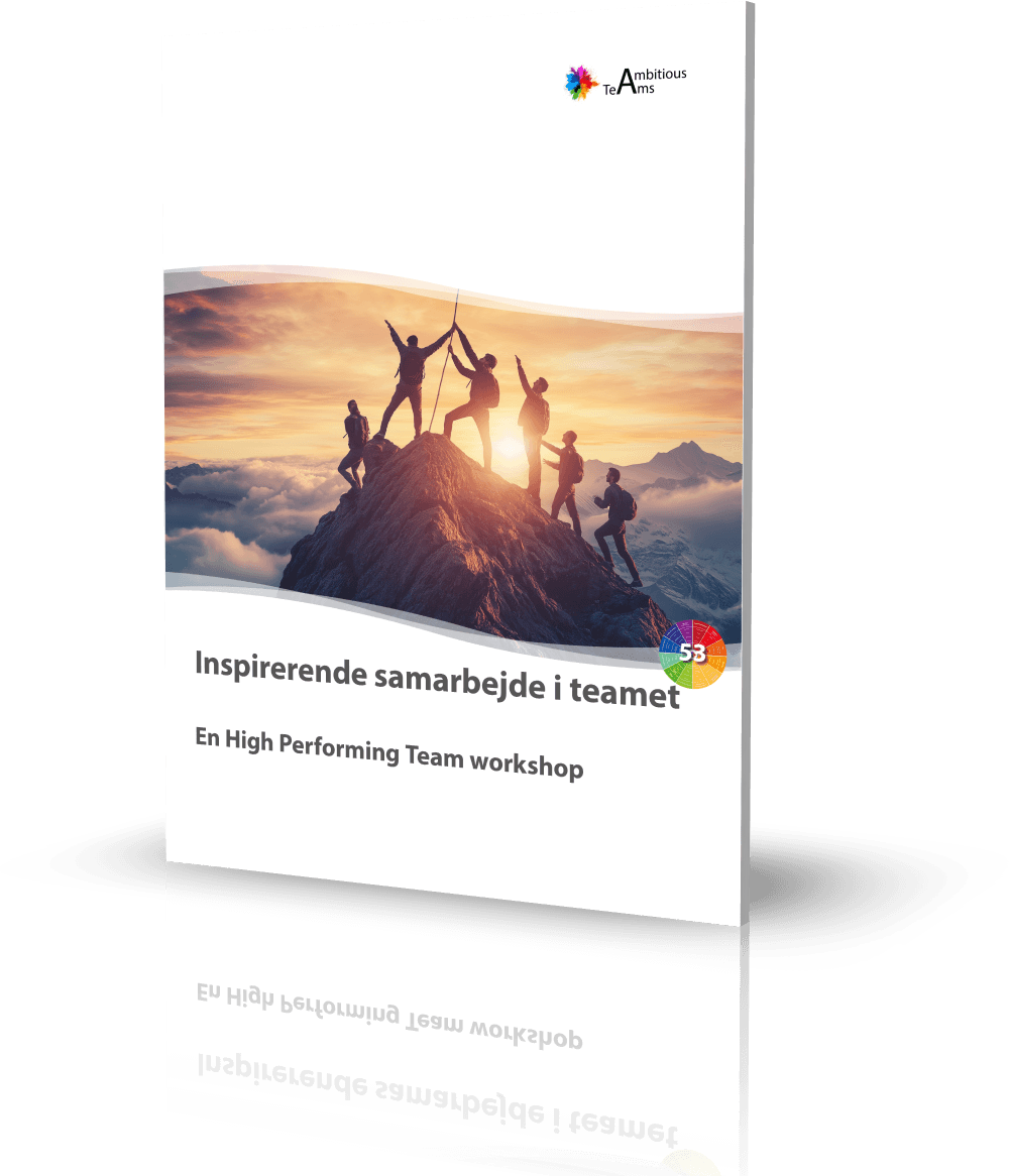 Workshopbogen Forandringsparathed i teamet - en high performing team workshop.