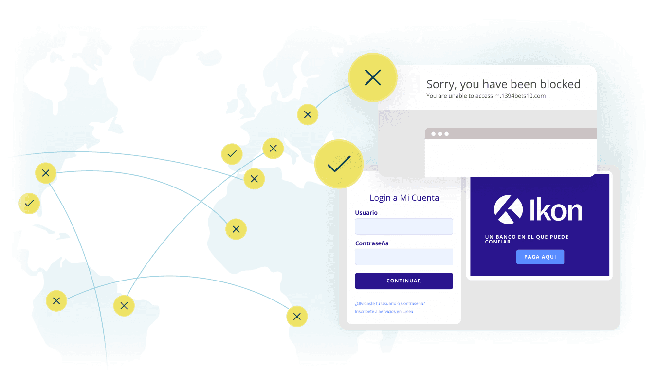 Browser blocking feature