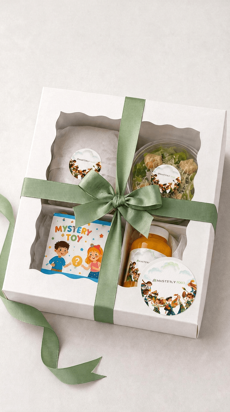 Kid’s Joy Box with ribbon and mystery toy