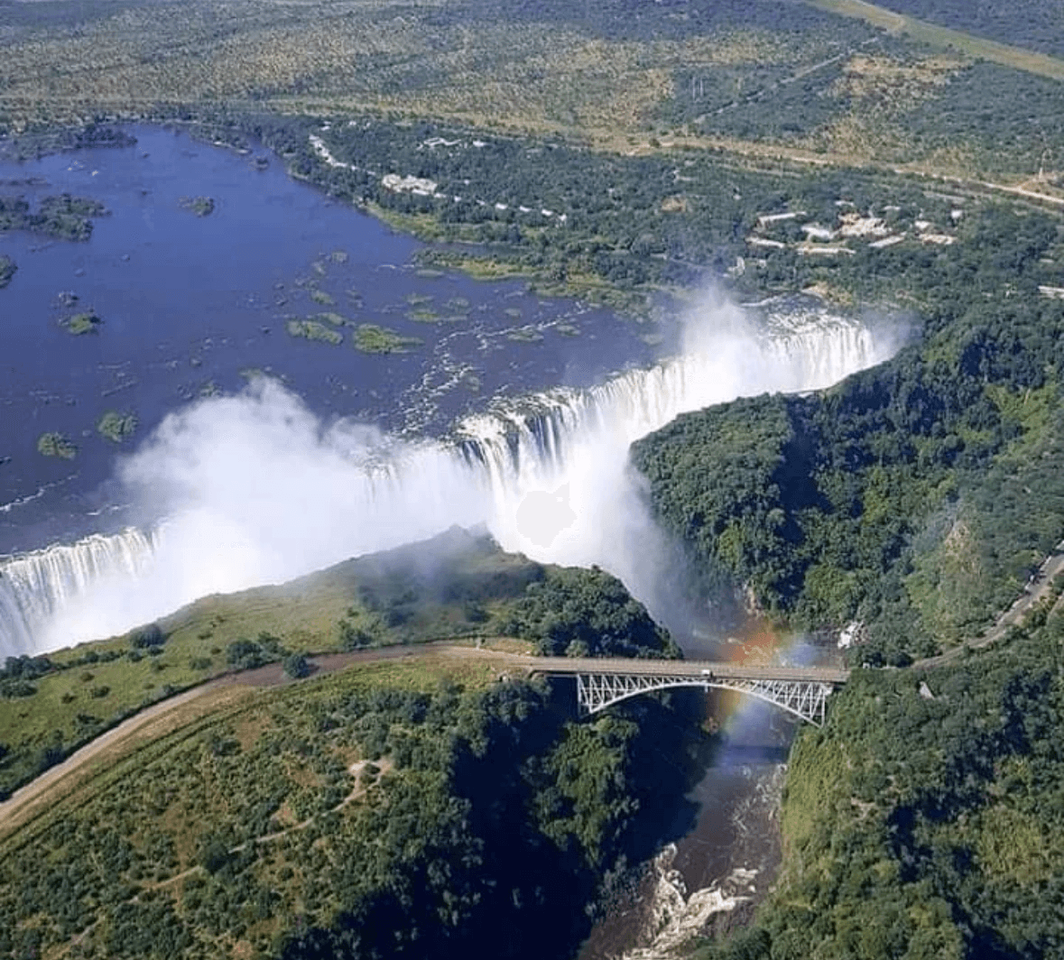 View of Victoria Falls