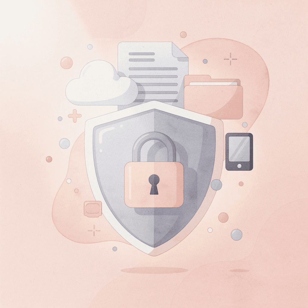 Shield protecting sacred elements, representing the importance of preserving spiritual integrity when using wallahi