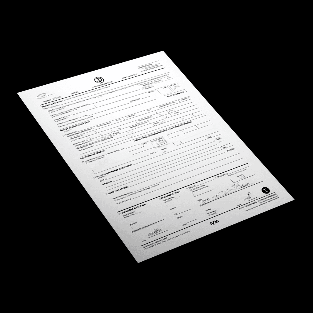 Printed business forms used for capturing and processing information.