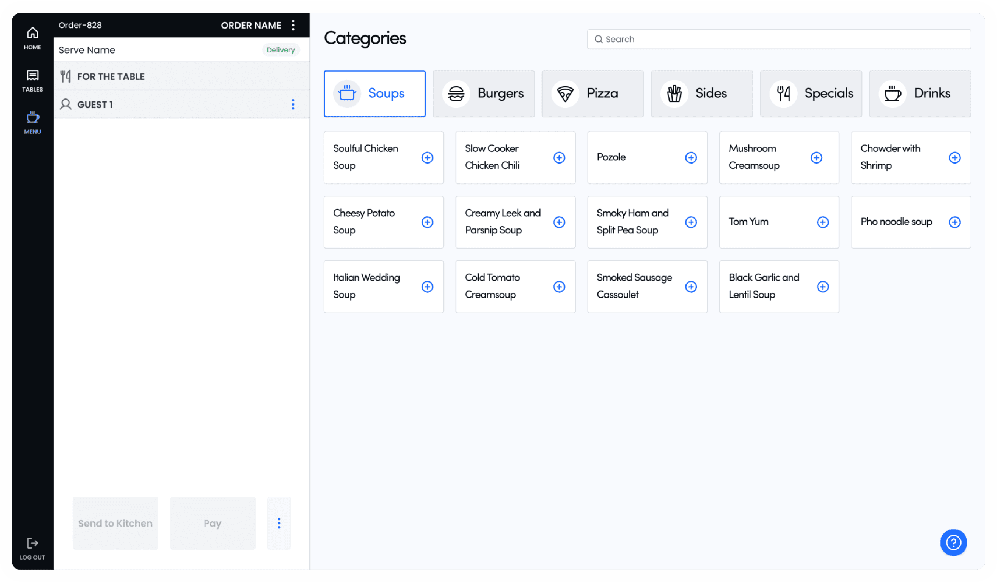 Reorginized Menu Page After 1