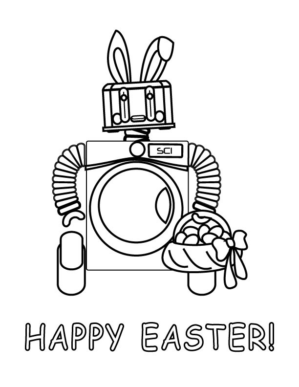 Appliance Robot Easter Bunny
