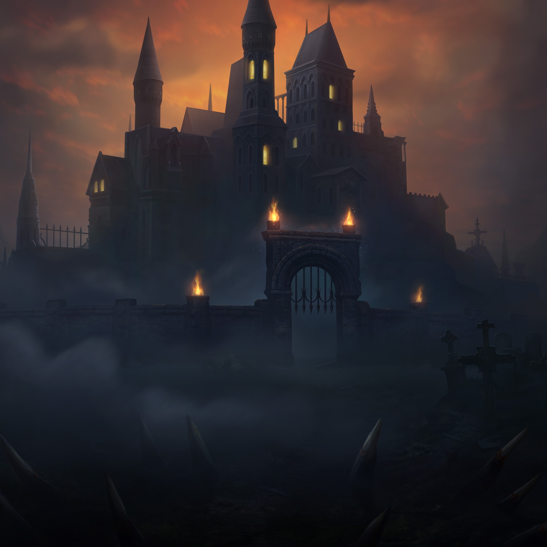 Quest To The Underworld - background officiel Spinomenal
