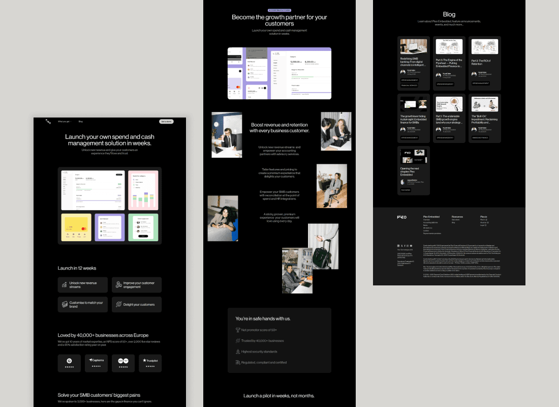 Pleo Embedded Website Launch