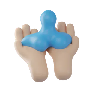 Free 3D wudu water icon for Ramadan