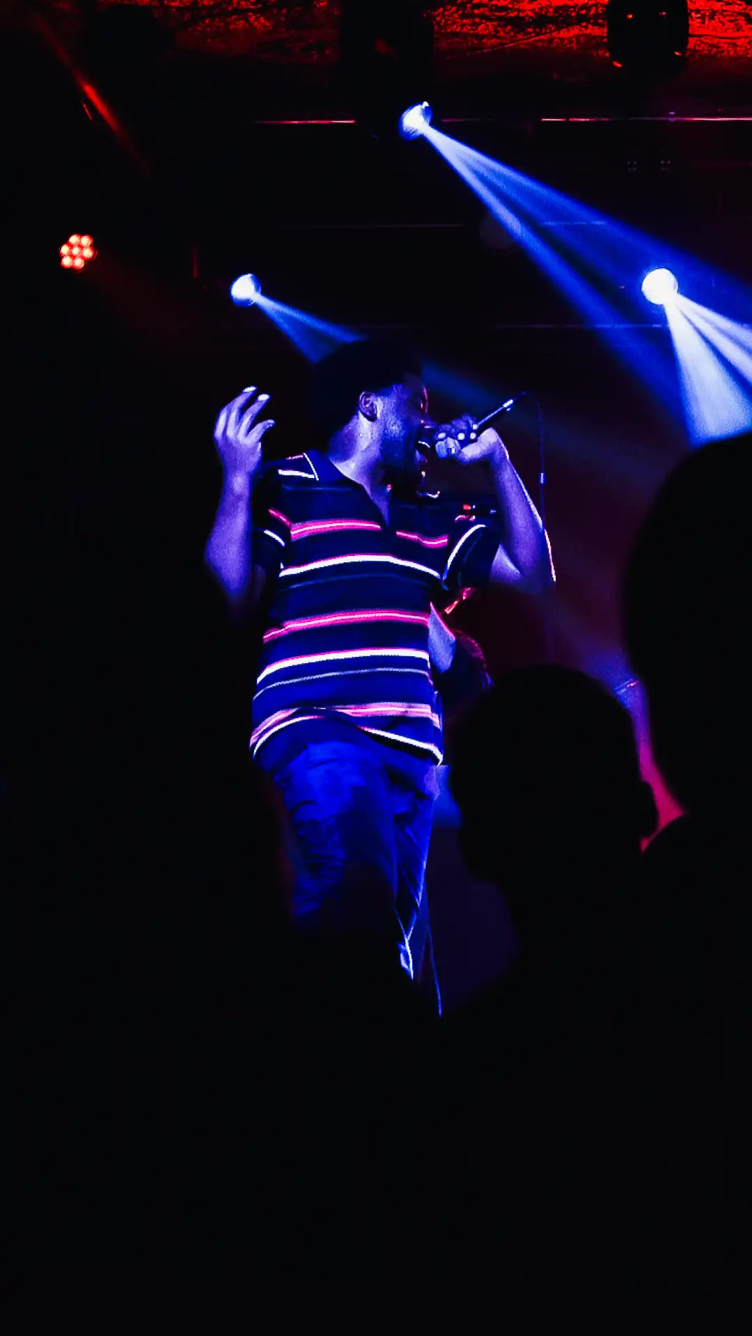 BlackLight Hip Hop — Hero photo of BlackLight performing live — Concert branding for Netflix Queer Eye