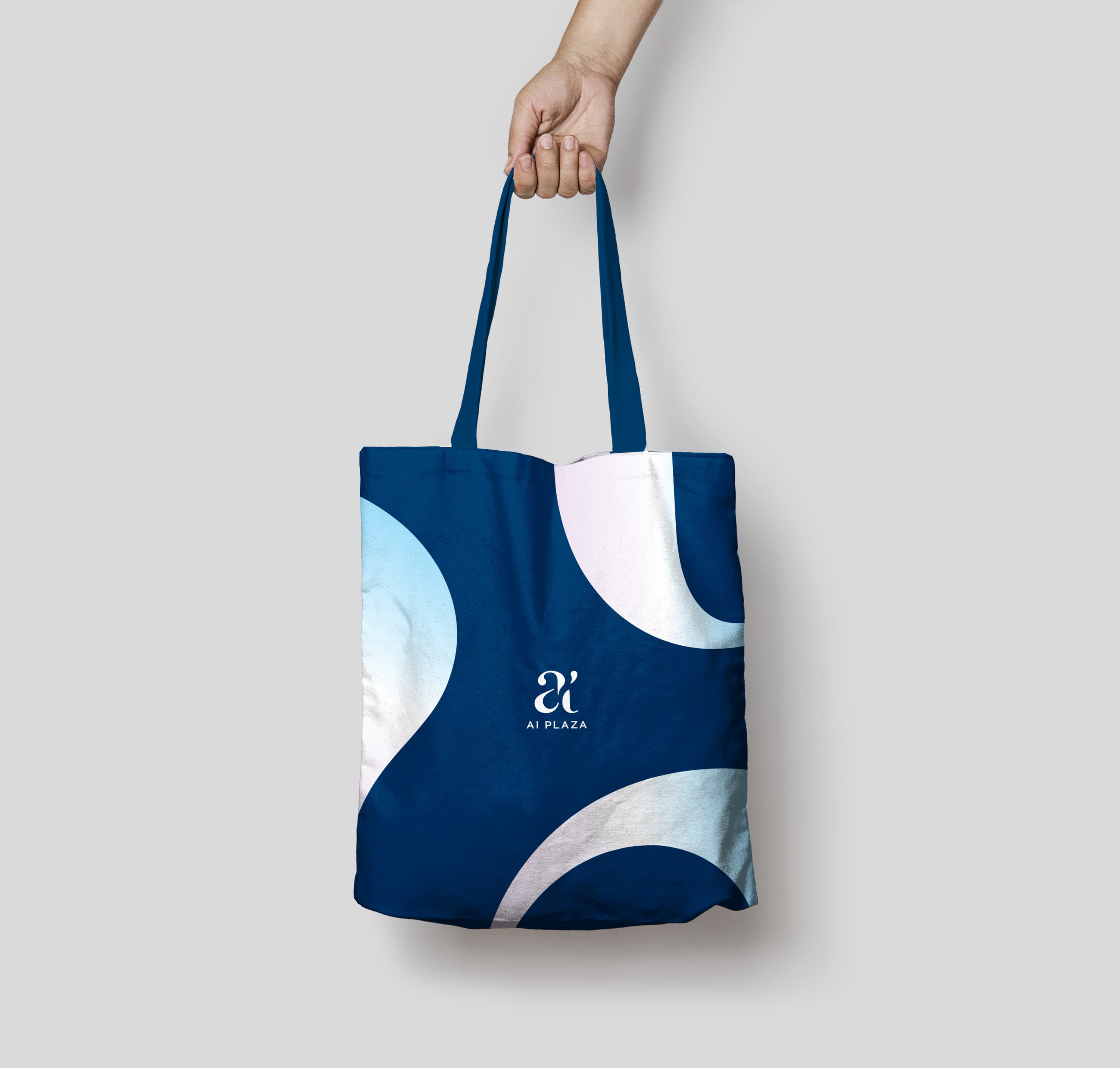 Streetside billboard with flyposters of the Batch.Works brand and illustrations