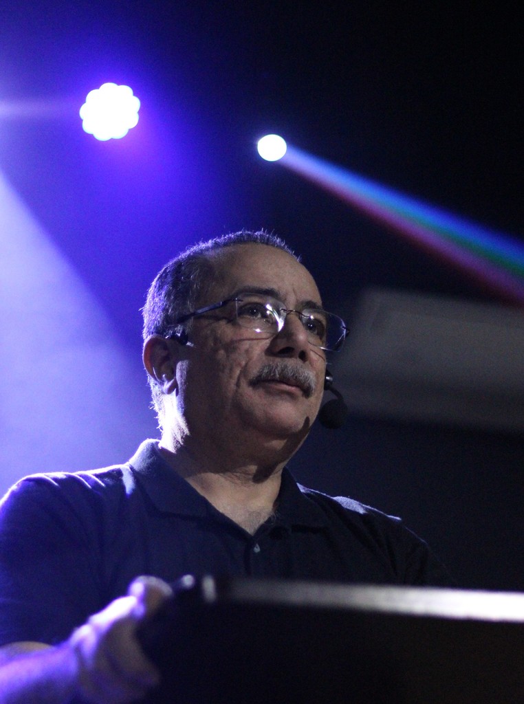 body of water under cloudy sky