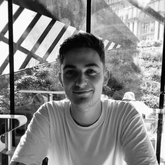 Portrait of portfolio creator – front view