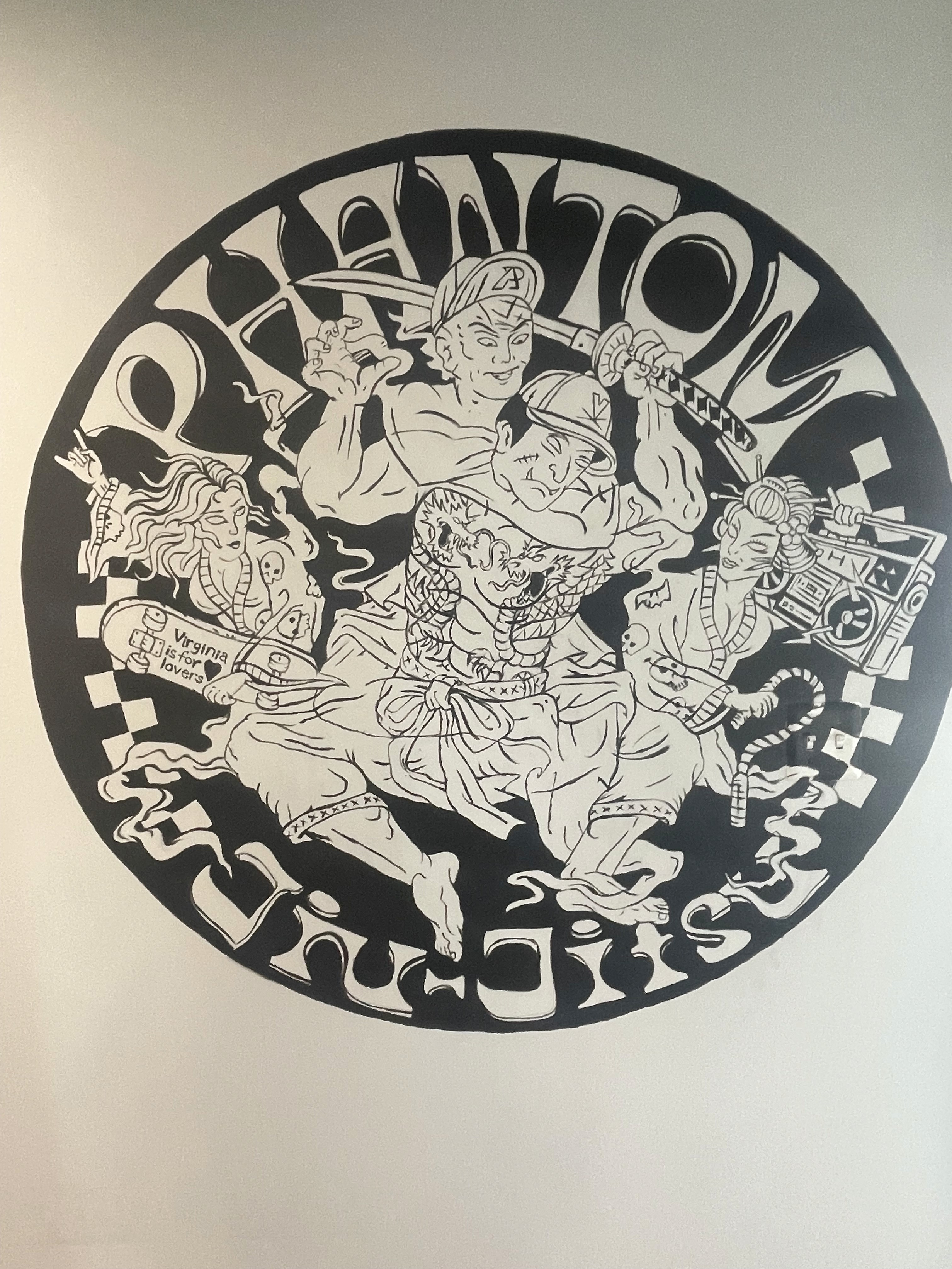 Portfolio mural image