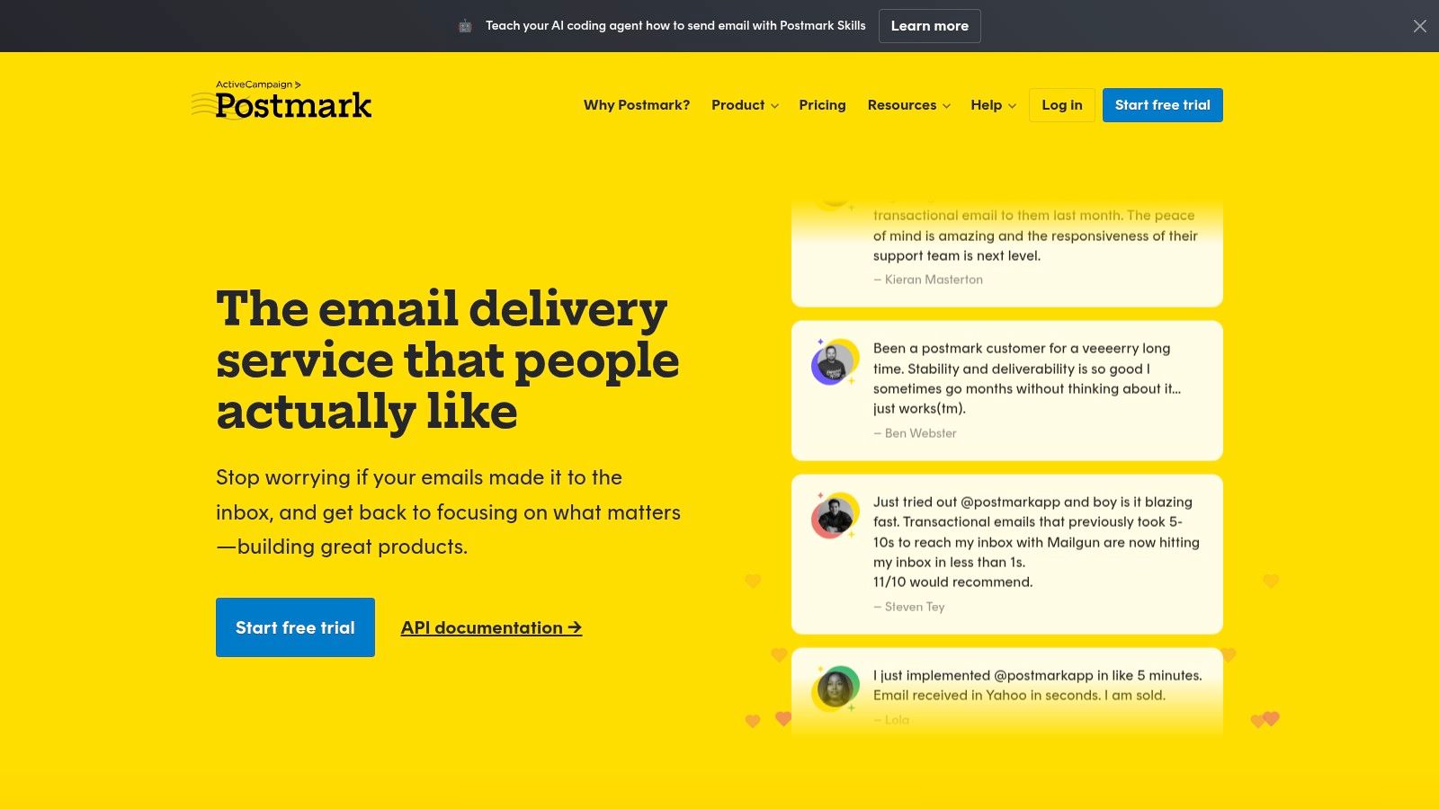 Postmark (by ActiveCampaign)