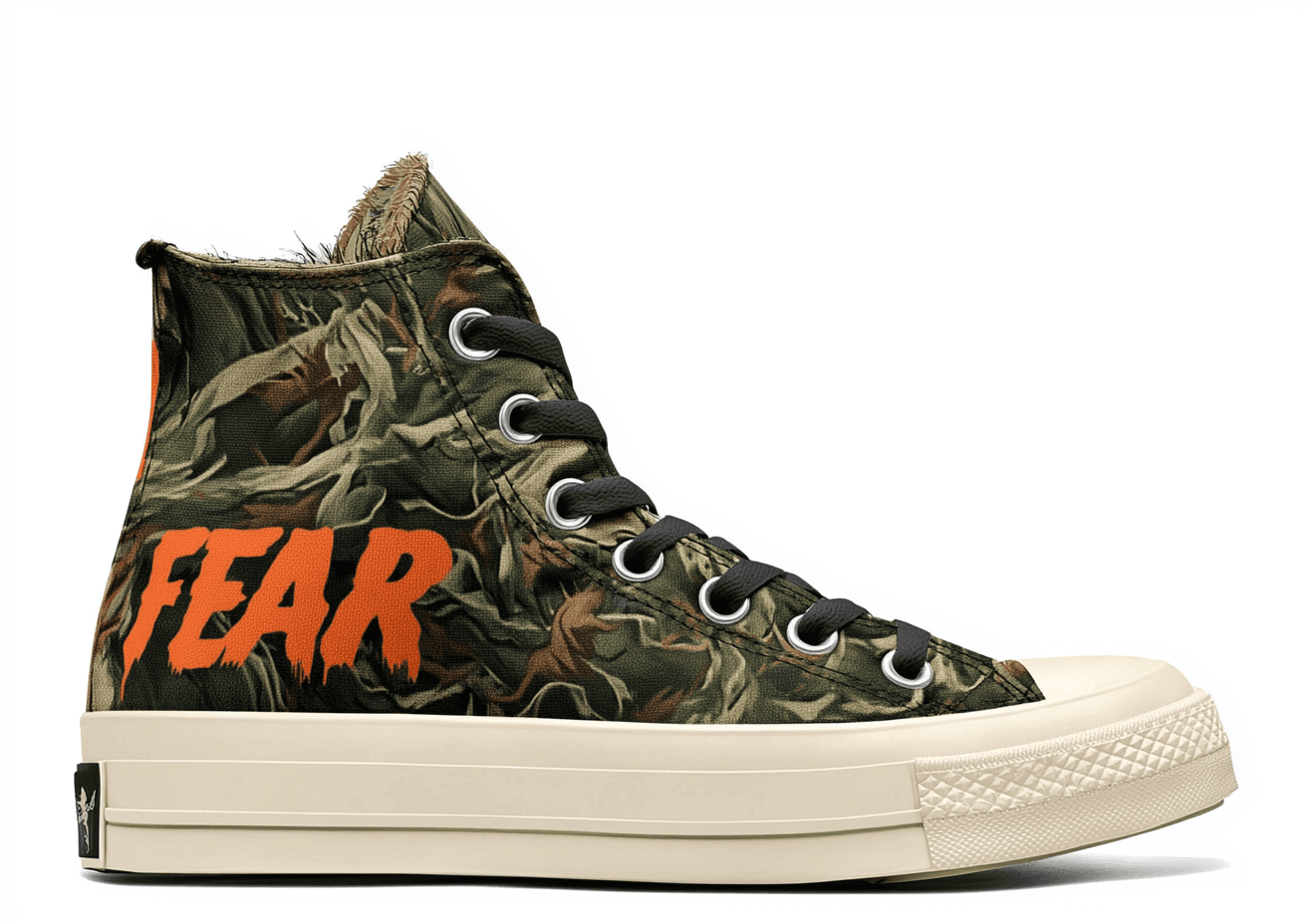 “Fear” Camo sneaker