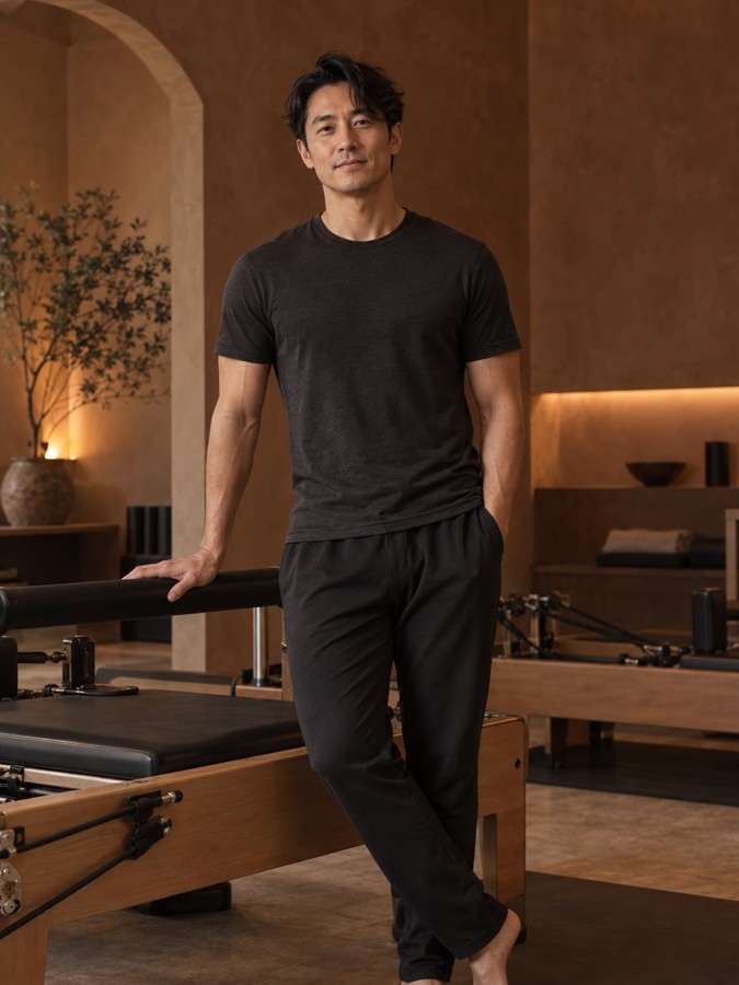Noah K., strength and mat instructor