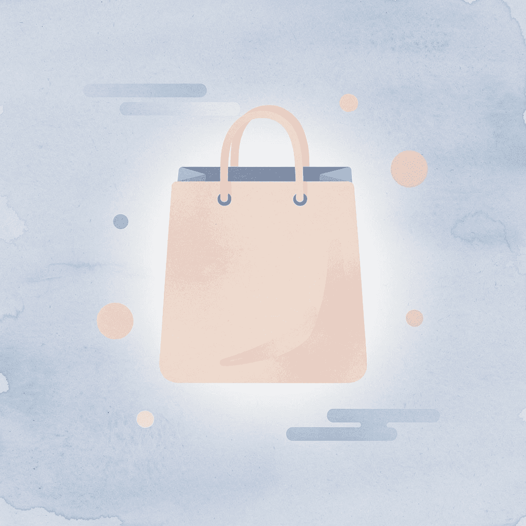 Shopping bag icon representing Custom Ink's group ordering focus