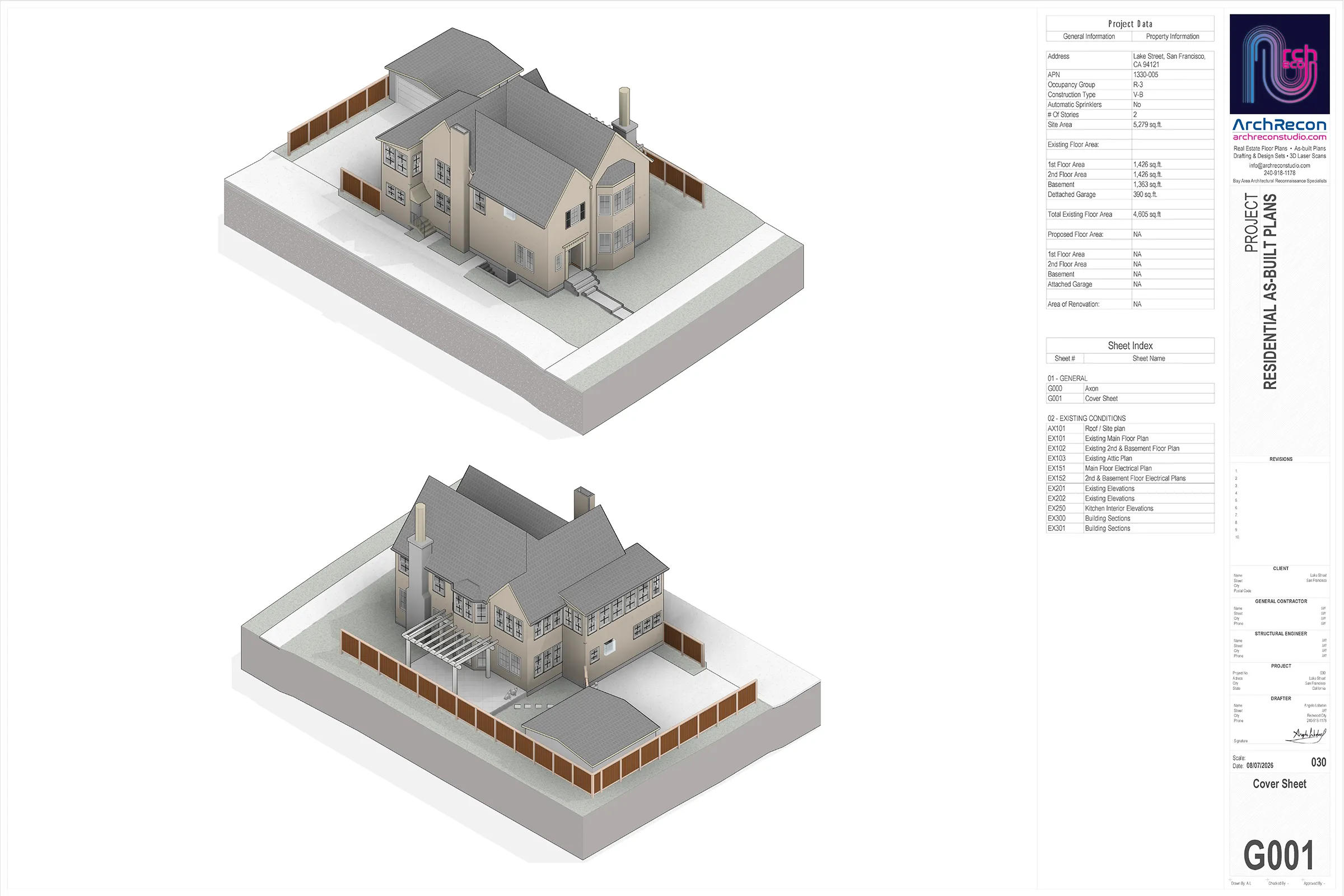 Lake Street House As-Built Doc 01