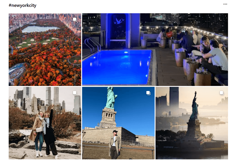 new york city instagram hashtag