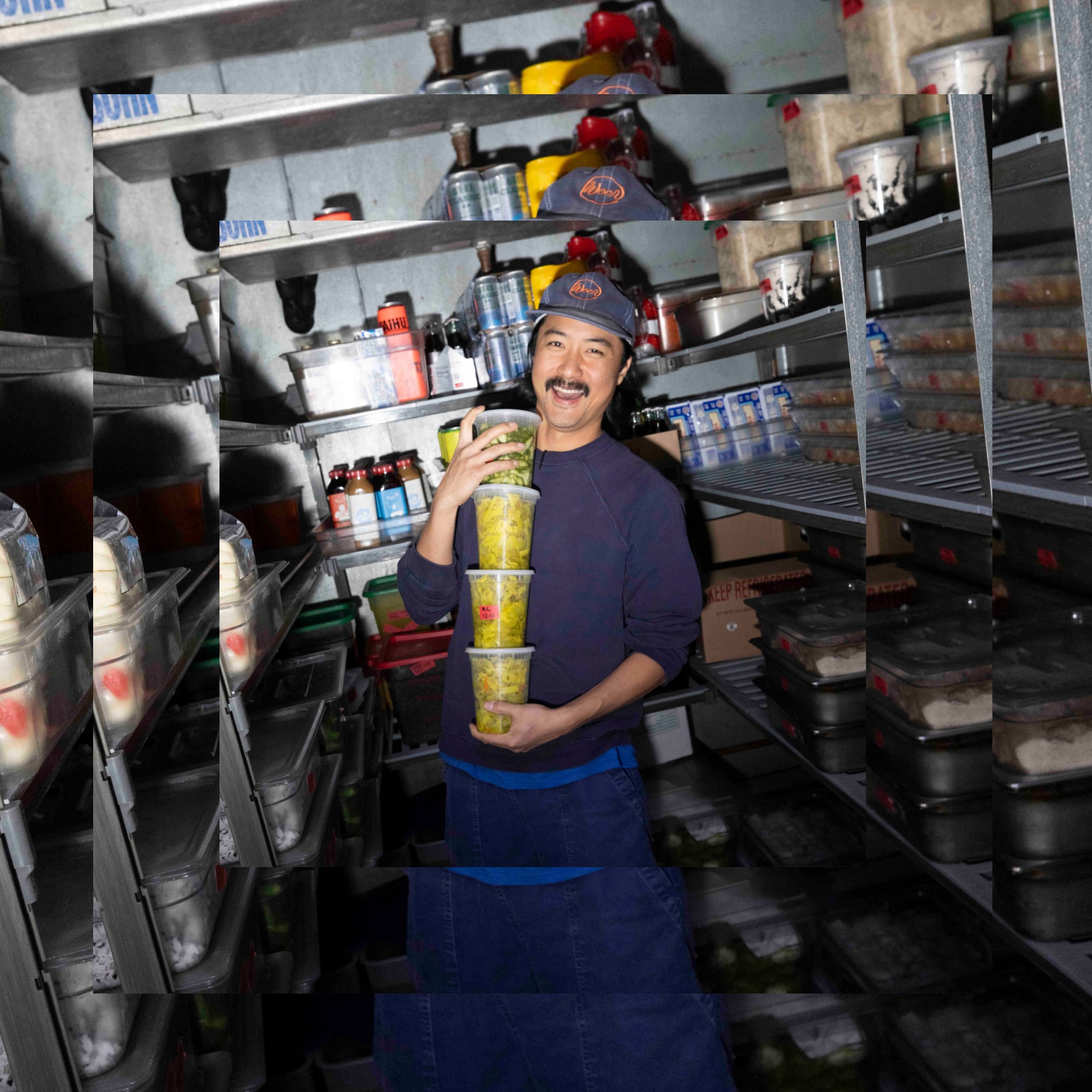 purple white and orange light