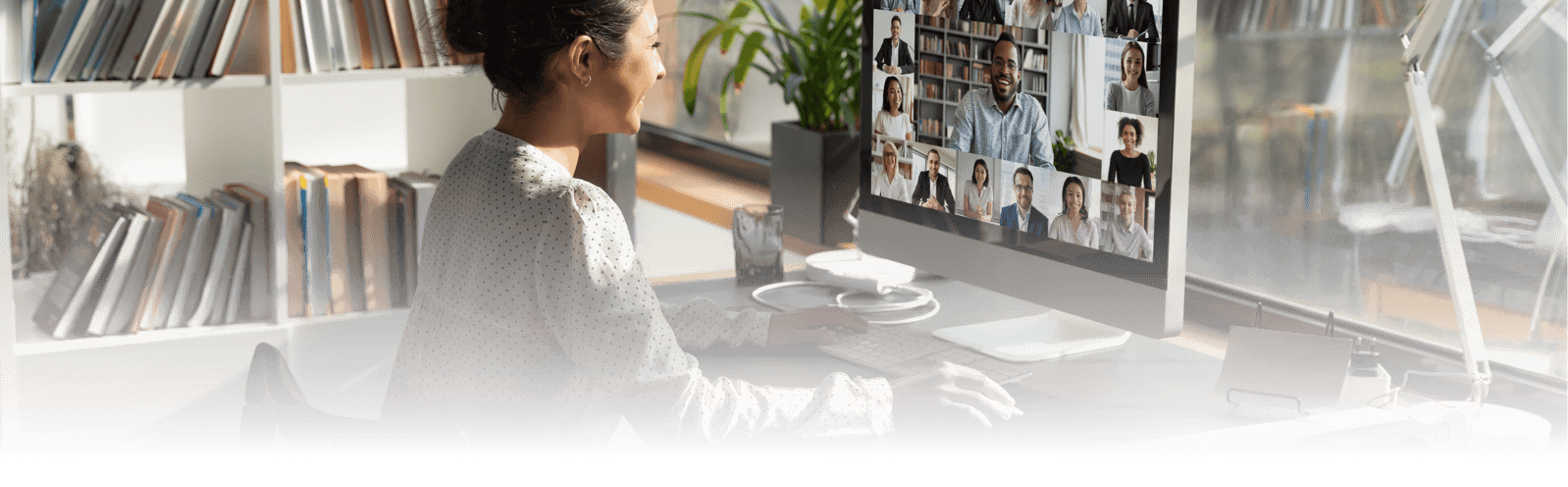 magnifying glass on documents