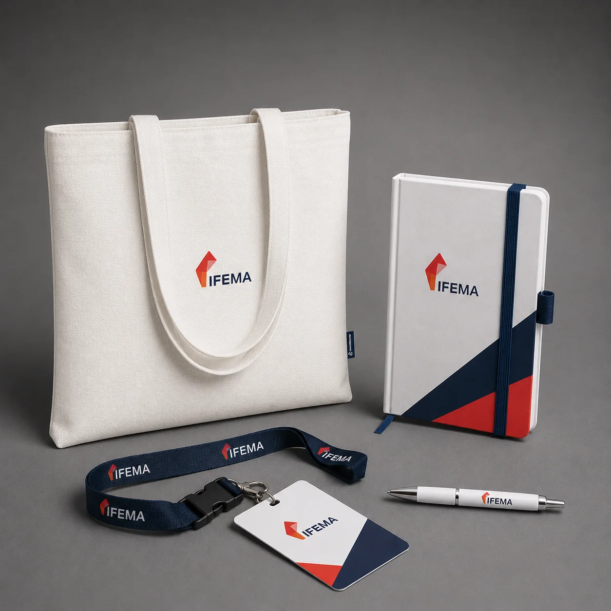 Material promocional personalizado para ferias, eventos y congresos empresariales