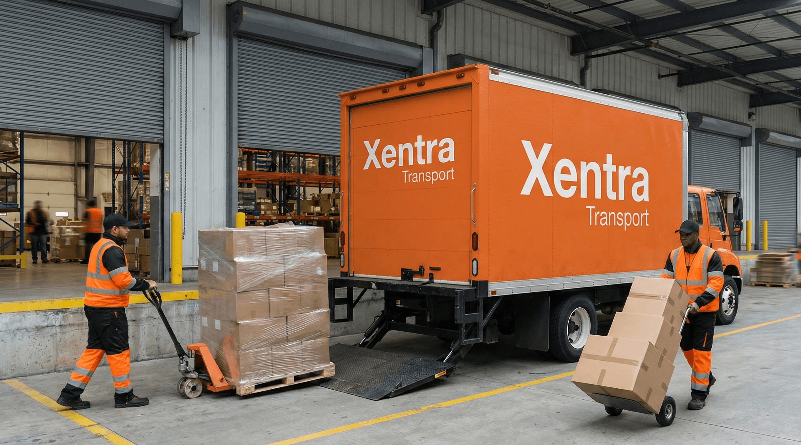 26ft box truck delivering nyc