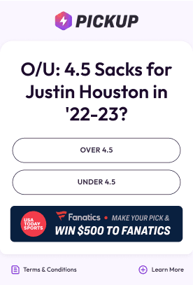 Pickup widget for Justin Houston