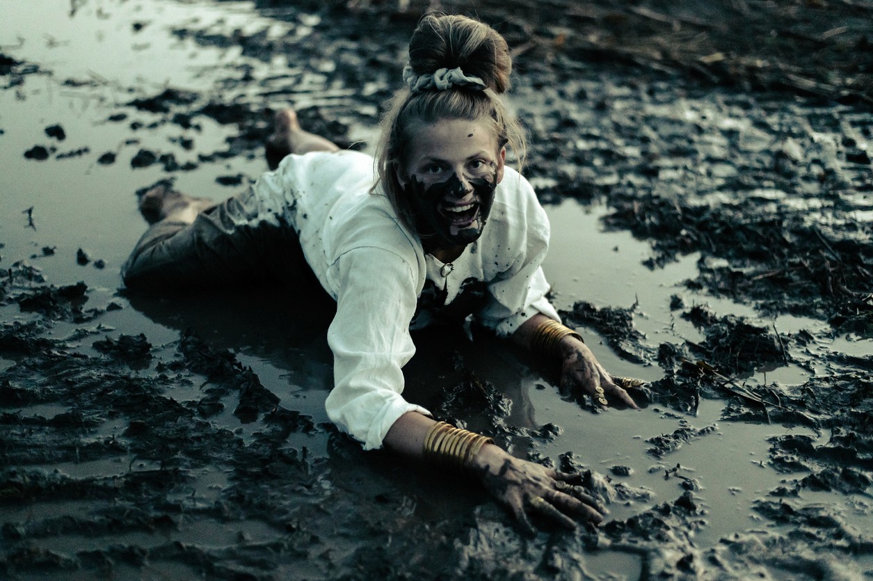 Close up of an accordion