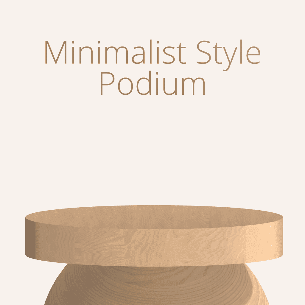 Minimalist Style Podium 3