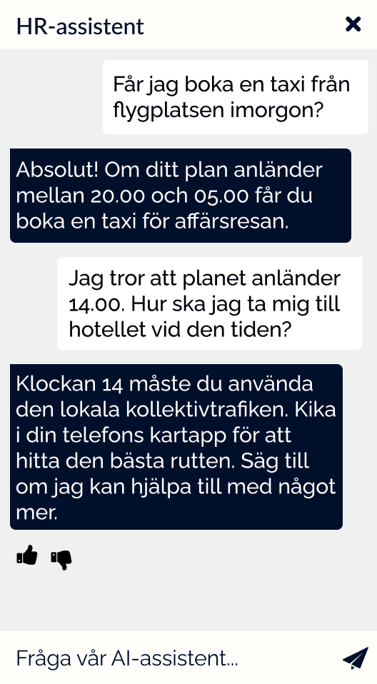 Servai som AI-assistent